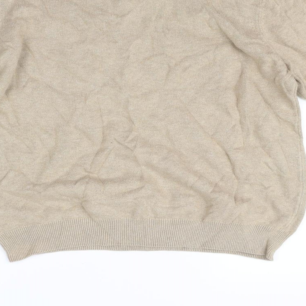 M&S Collection Womens Beige   Pullover Jumper Size M