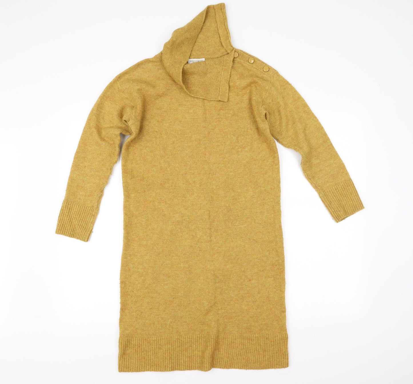 Monsoon Womens Yellow   Fit & Flare  Size S