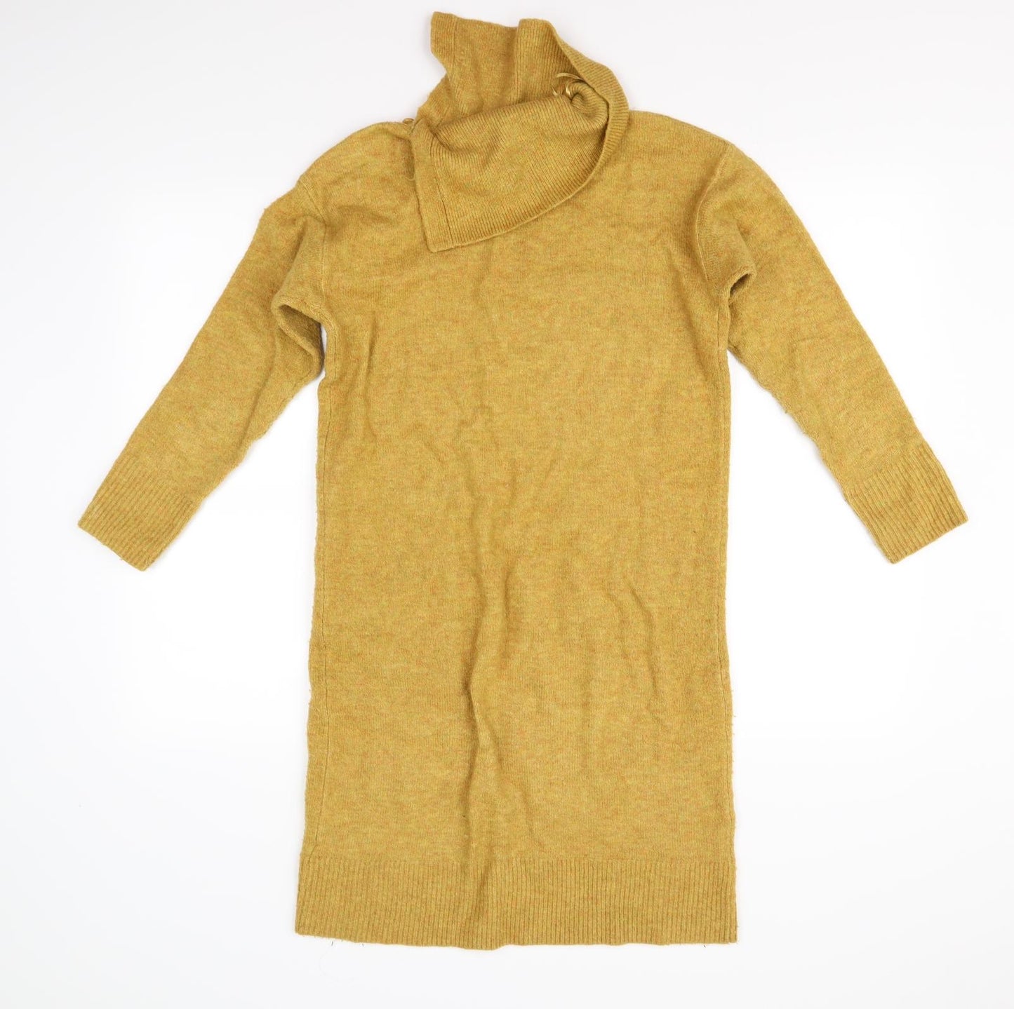 Monsoon Womens Yellow   Fit & Flare  Size S