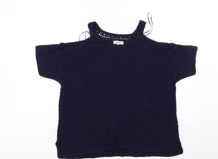 F&F Womens Blue   Pullover Jumper Size 14