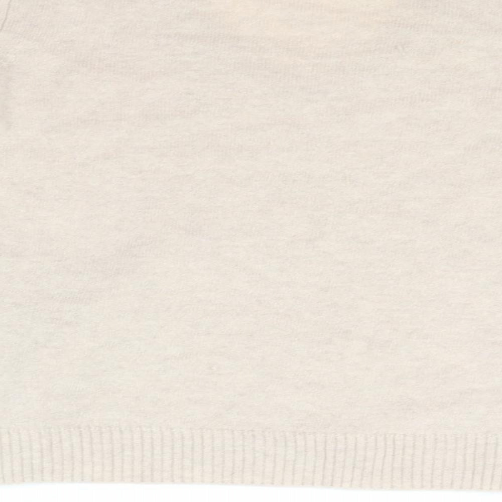 M&S Collection Womens Beige   Pullover Jumper Size 12