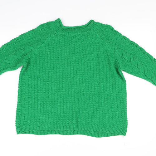 River Island Womens Green   Pullover Jumper Size 10