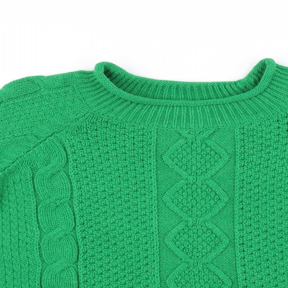 River Island Womens Green   Pullover Jumper Size 10