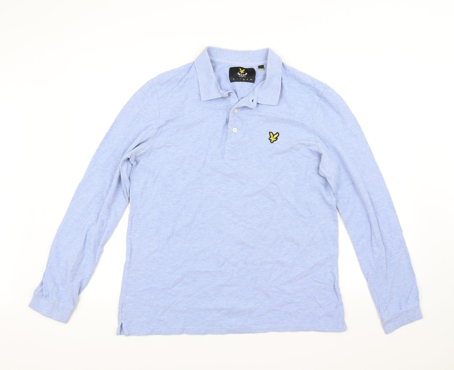 Lyle & Scott Mens Blue    Polo Size L