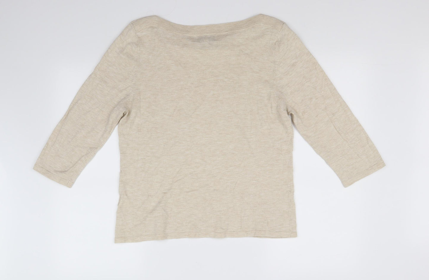 NEXT Womens Beige   Pullover Jumper Size 14