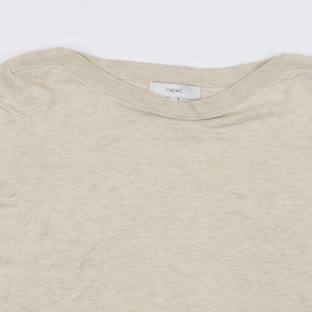 NEXT Womens Beige   Pullover Jumper Size 14