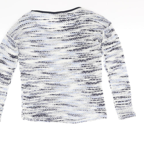 Dorothy Perkins Womens White   Pullover Jumper Size 10