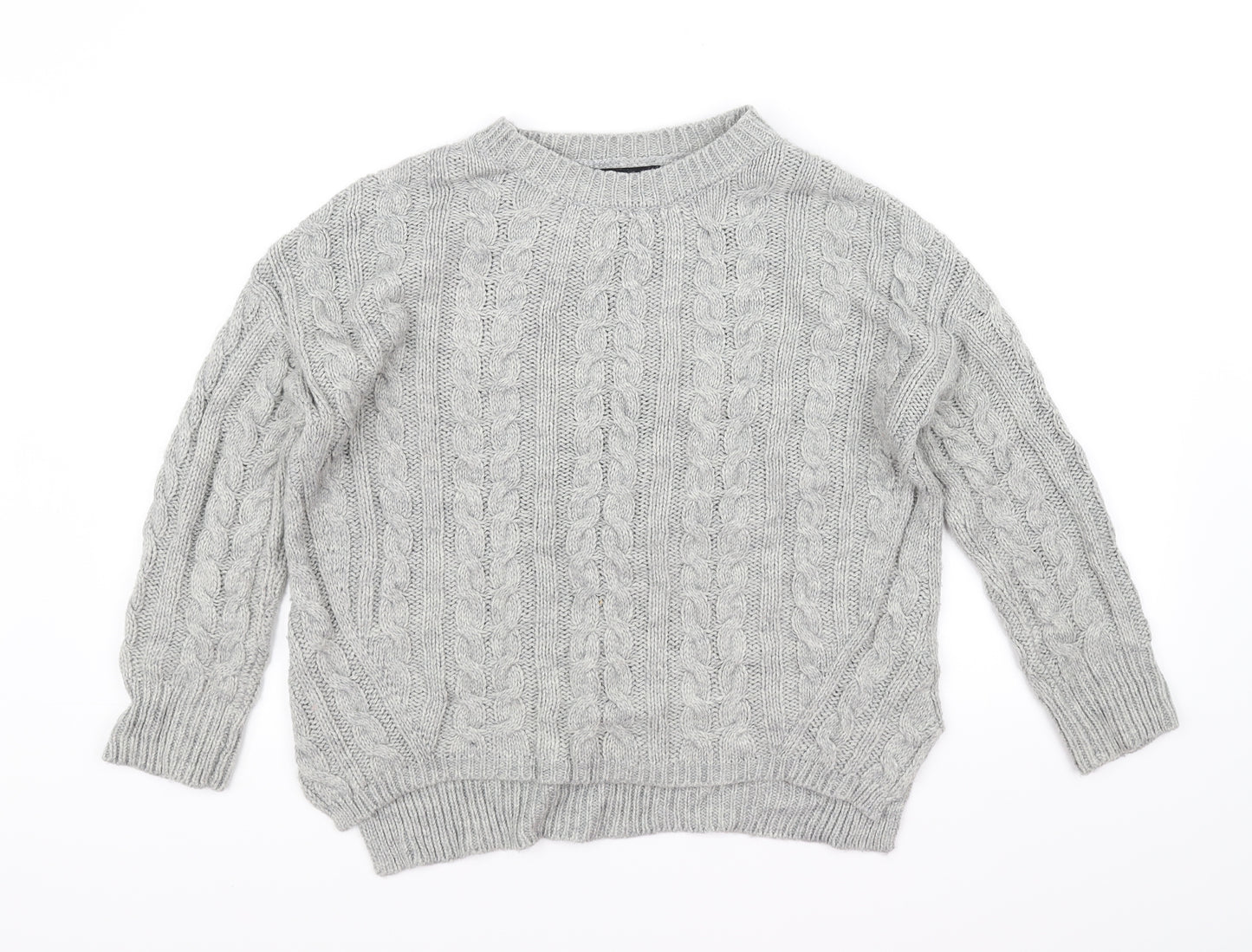 Atmosphere Womens Grey   Pullover Jumper Size S