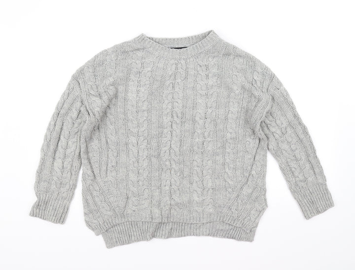 Atmosphere Womens Grey   Pullover Jumper Size S