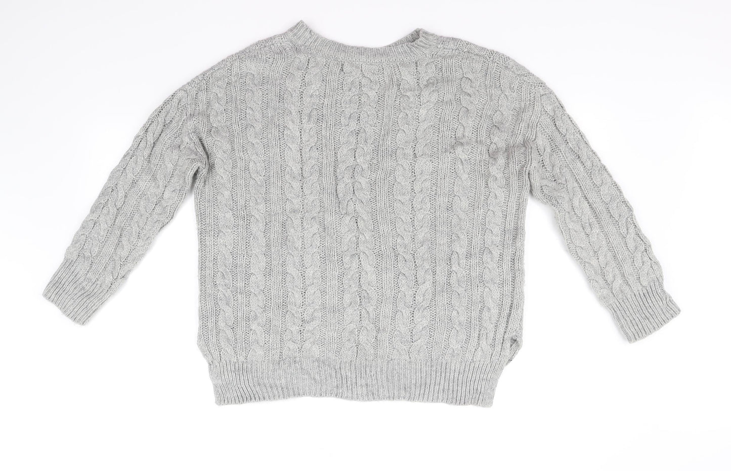 Atmosphere Womens Grey   Pullover Jumper Size S