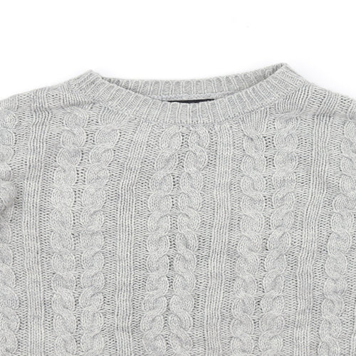 Atmosphere Womens Grey   Pullover Jumper Size S