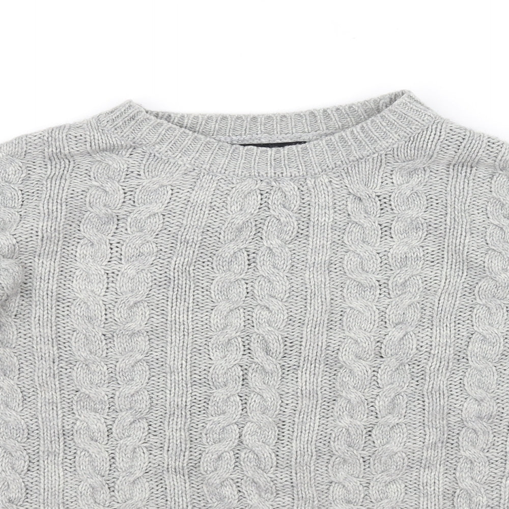 Atmosphere Womens Grey   Pullover Jumper Size S