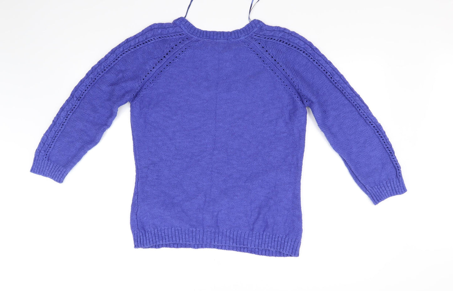 Per Una Womens Blue   Pullover Jumper Size 14