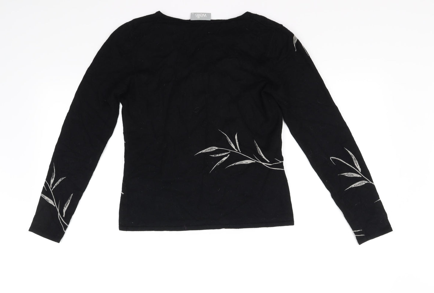 Wallis Womens Black   Pullover Jumper Size 12