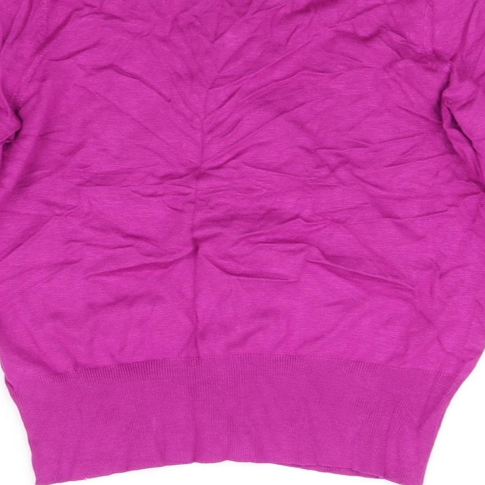 Marks and Spencer Womens Purple   Cardigan Jumper Size 14