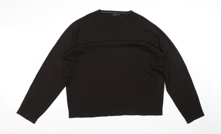 F&F Mens Brown   Pullover Jumper Size 2XL