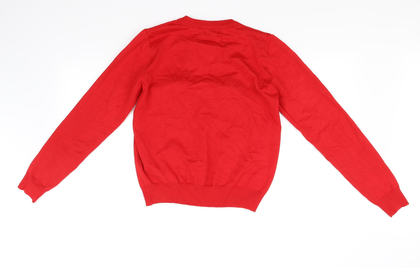 New Look Womens Red   Pullover Jumper Size 10