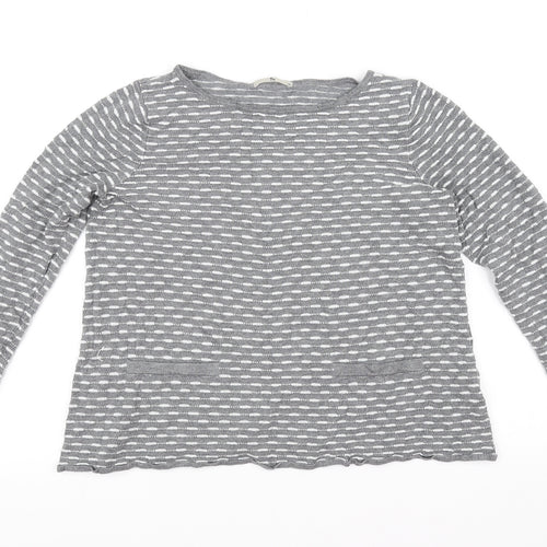 TU Womens Grey   Pullover Jumper Size 14