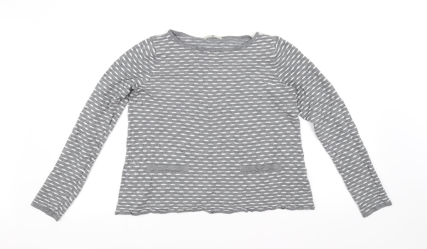 TU Womens Grey   Pullover Jumper Size 14