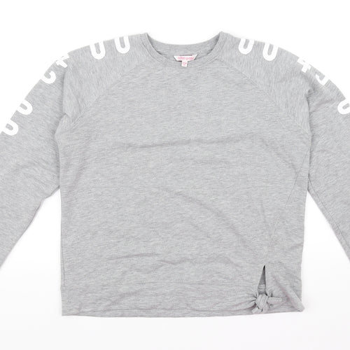 Miss E-vie Womens Grey   Pullover Jumper Size 14