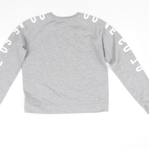 Miss E-vie Womens Grey   Pullover Jumper Size 14