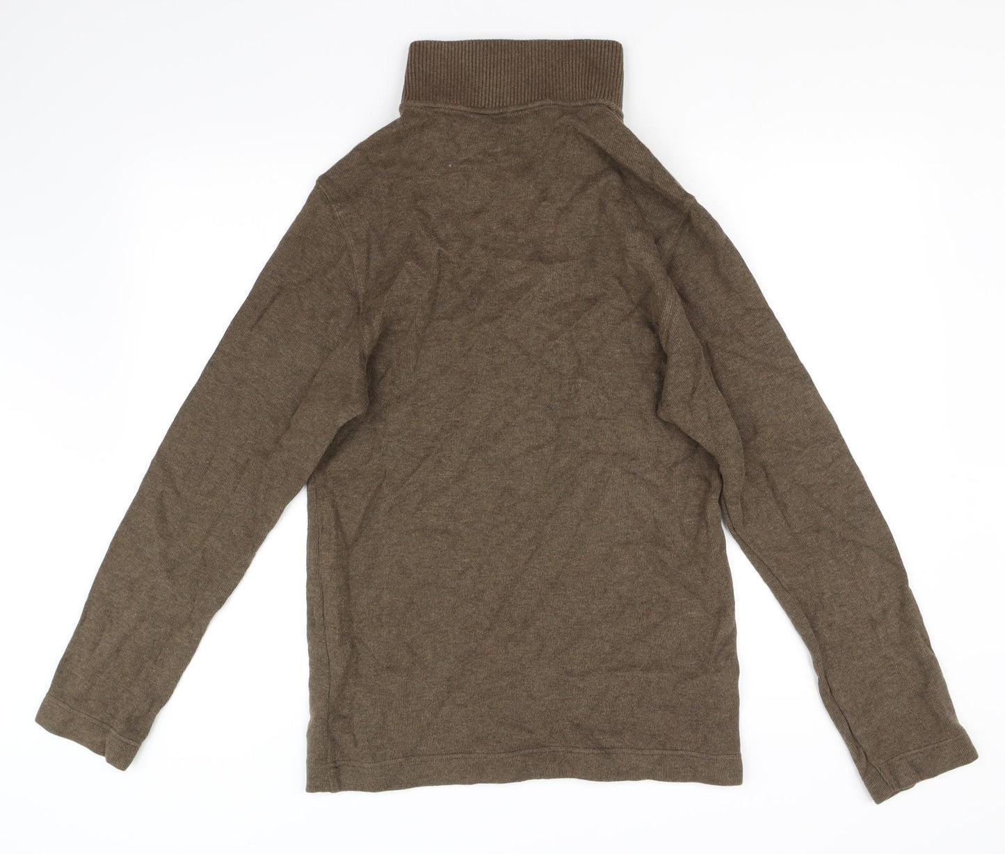 Easy Womens Brown   Full Zip Jumper Size S