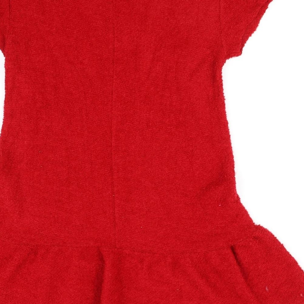 Zara Girls Red   Fit & Flare  Size 13 Years