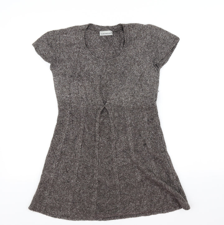 Clockhouse Womens Grey   Fit & Flare  Size XS