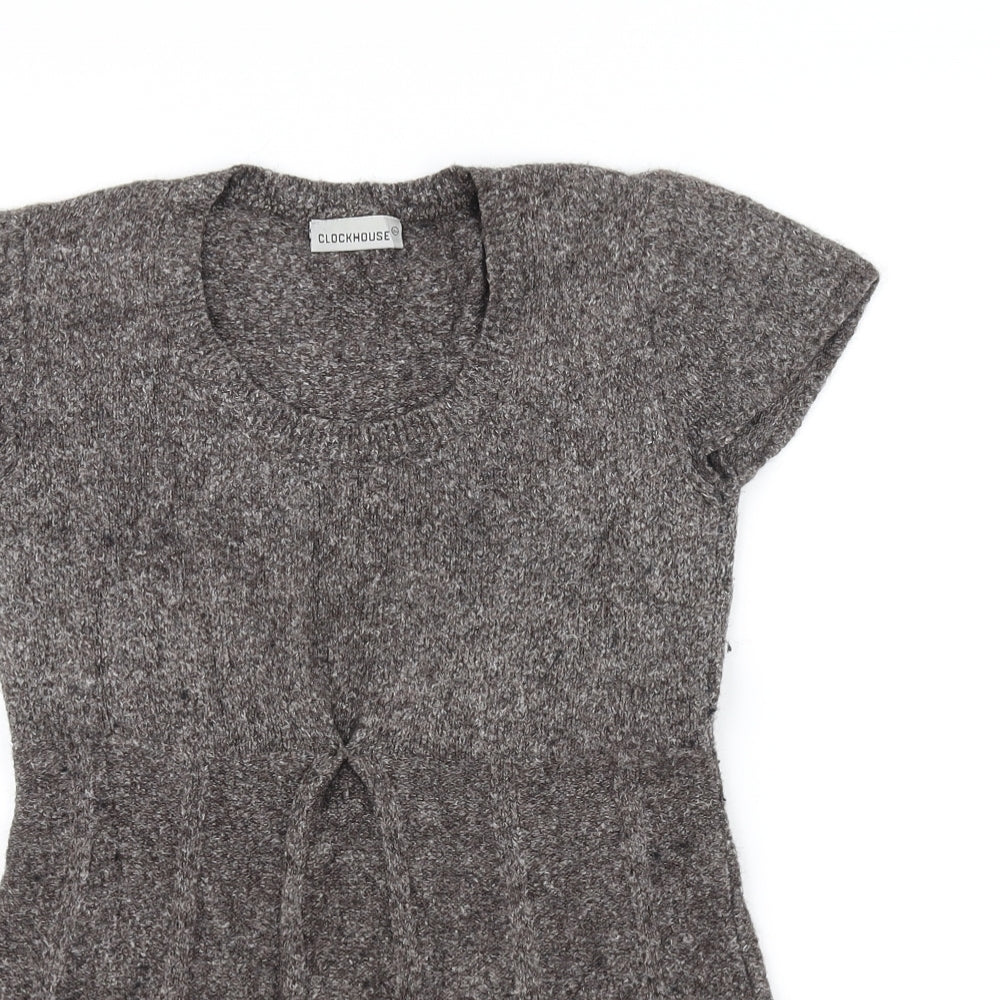 Clockhouse Womens Grey   Fit & Flare  Size XS