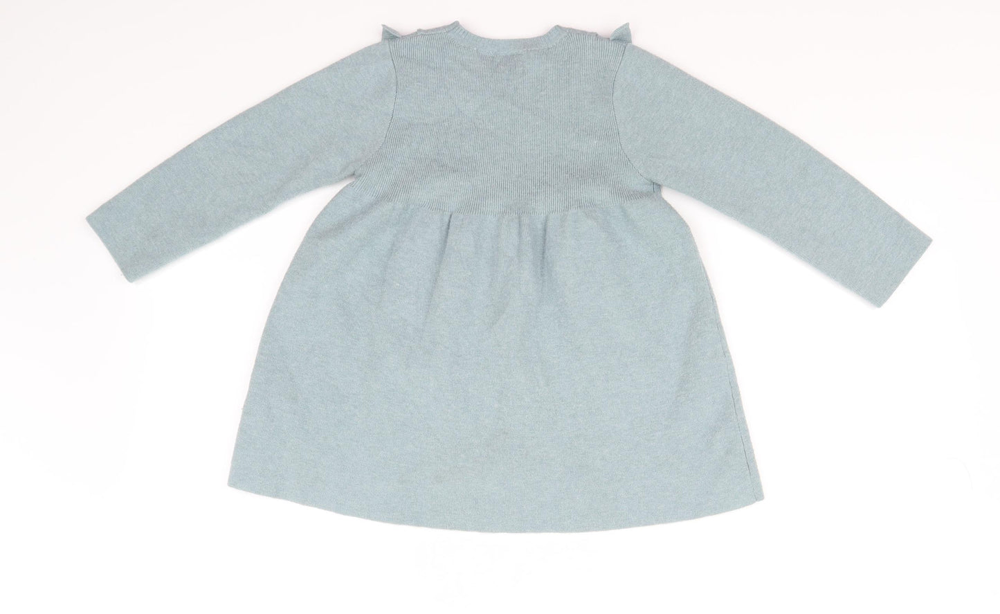 Zara Girls Blue   Fit & Flare  Size 3-4 Years