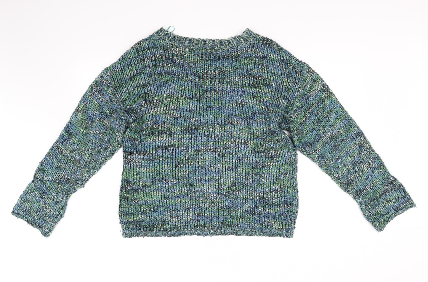 Topshop Womens Green   Pullover Jumper Size 14