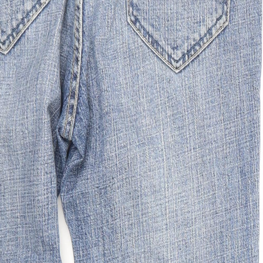 Primark Womens Blue  Denim Cropped Jeans Size 12