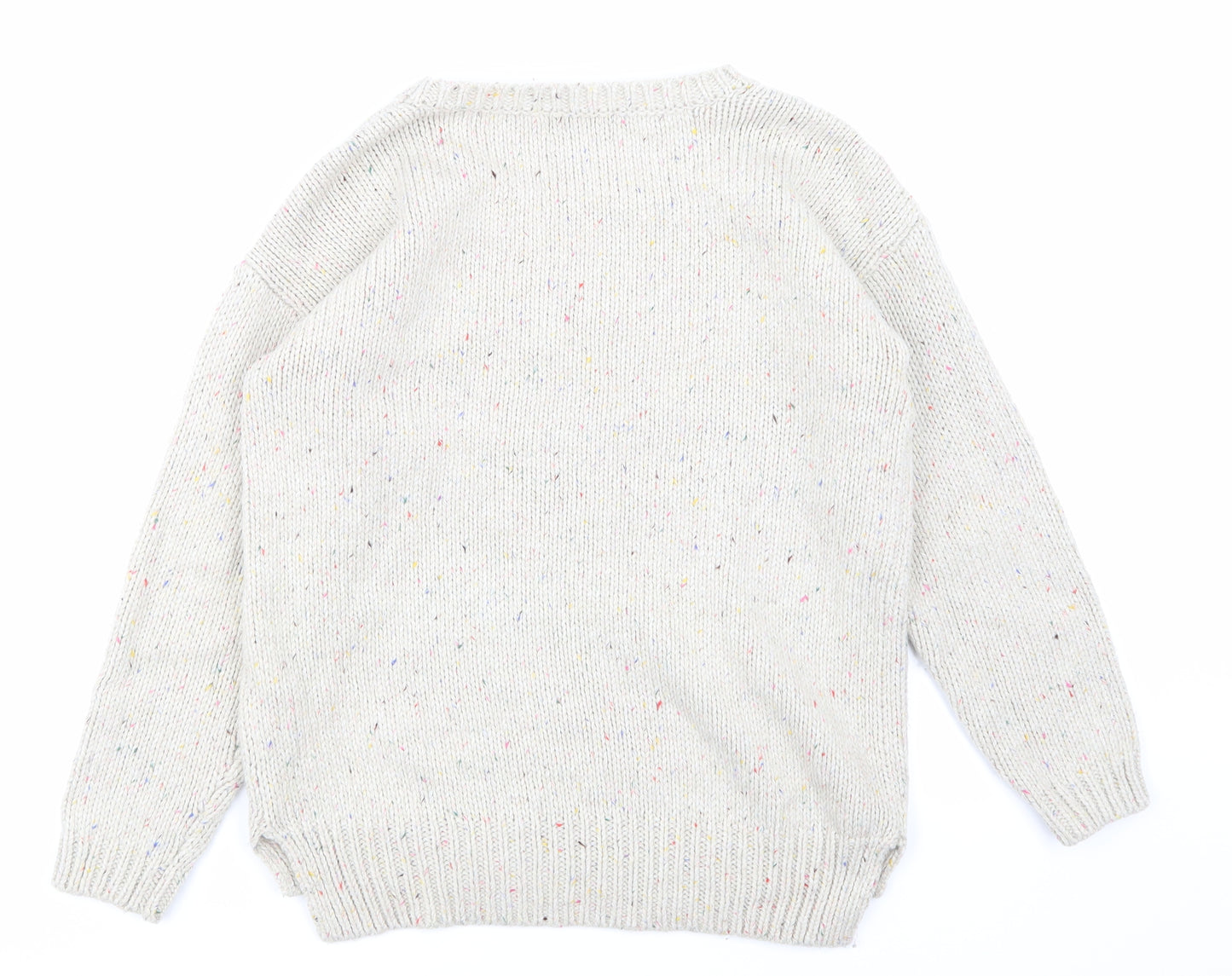 Marks and Spencer Womens Beige   Pullover Jumper Size 10