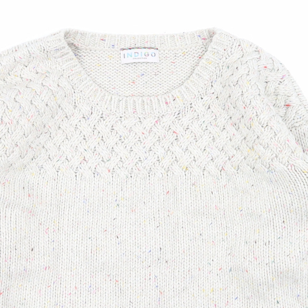 Marks and Spencer Womens Beige   Pullover Jumper Size 10