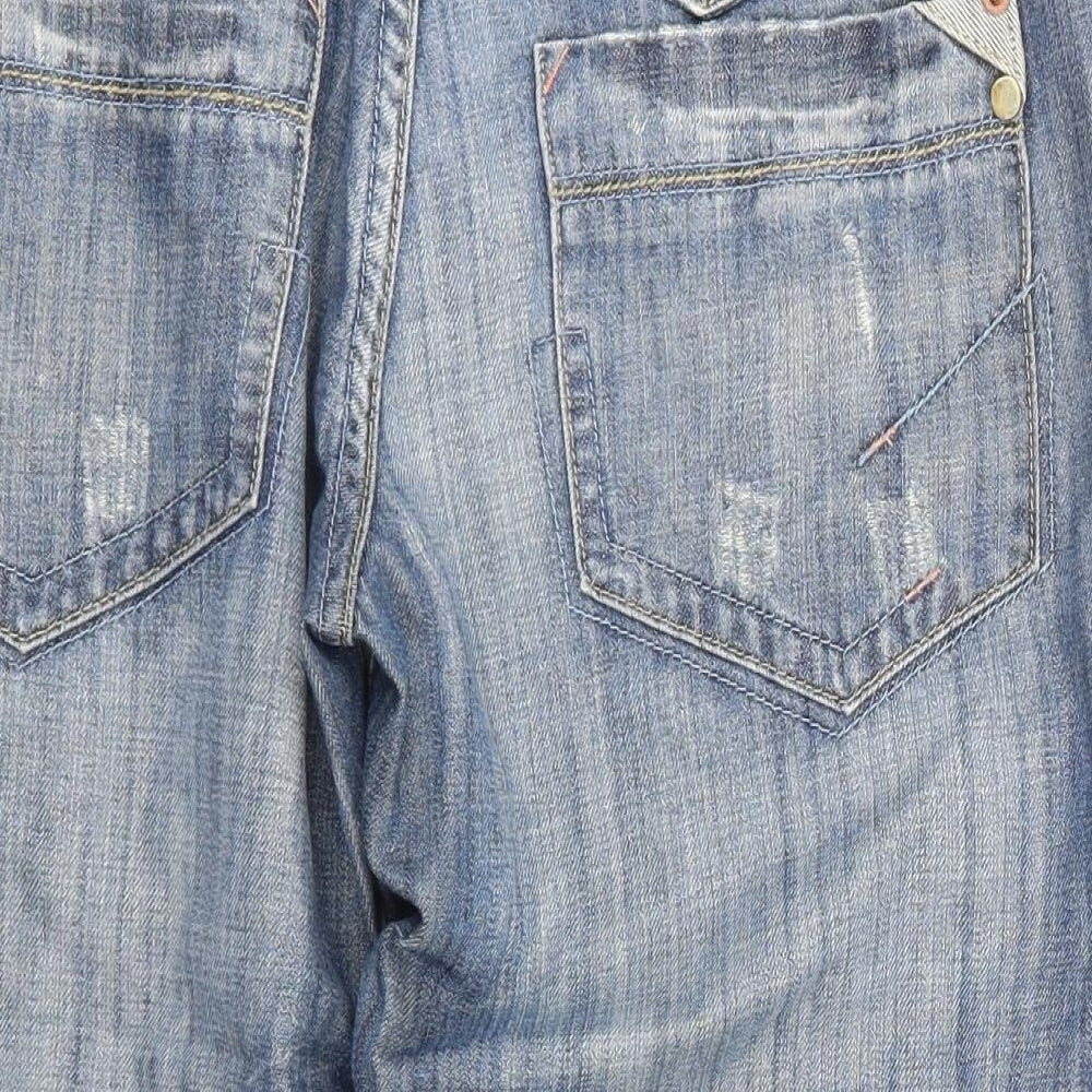 George Womens Blue  Denim Cropped Jeans Size 10