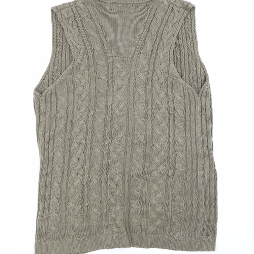 Alexara Womens Brown   Cardigan Jumper Size L