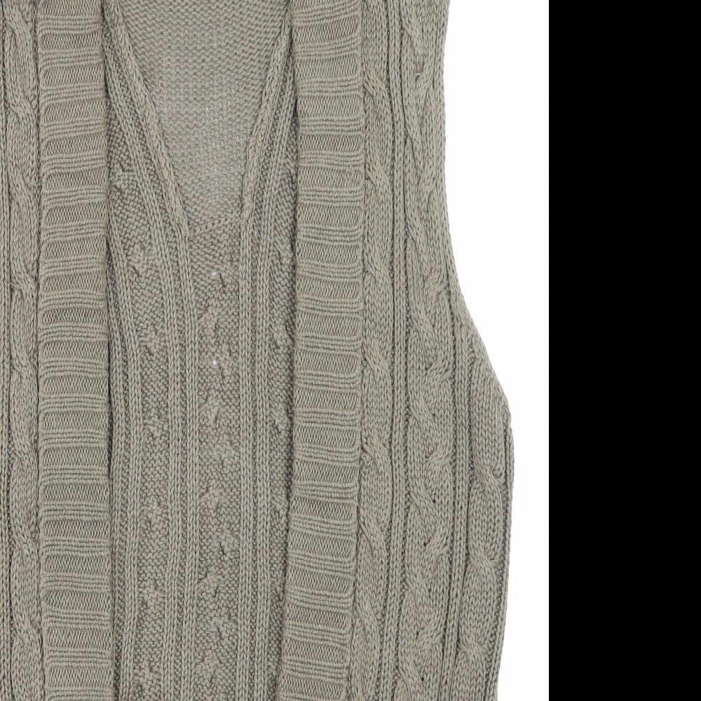 Alexara Womens Brown   Cardigan Jumper Size L