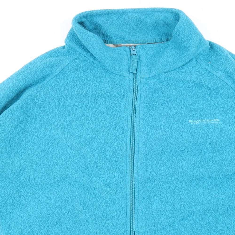 Regatta Womens Blue  Fleece Full Zip Sweatshirt Size 20