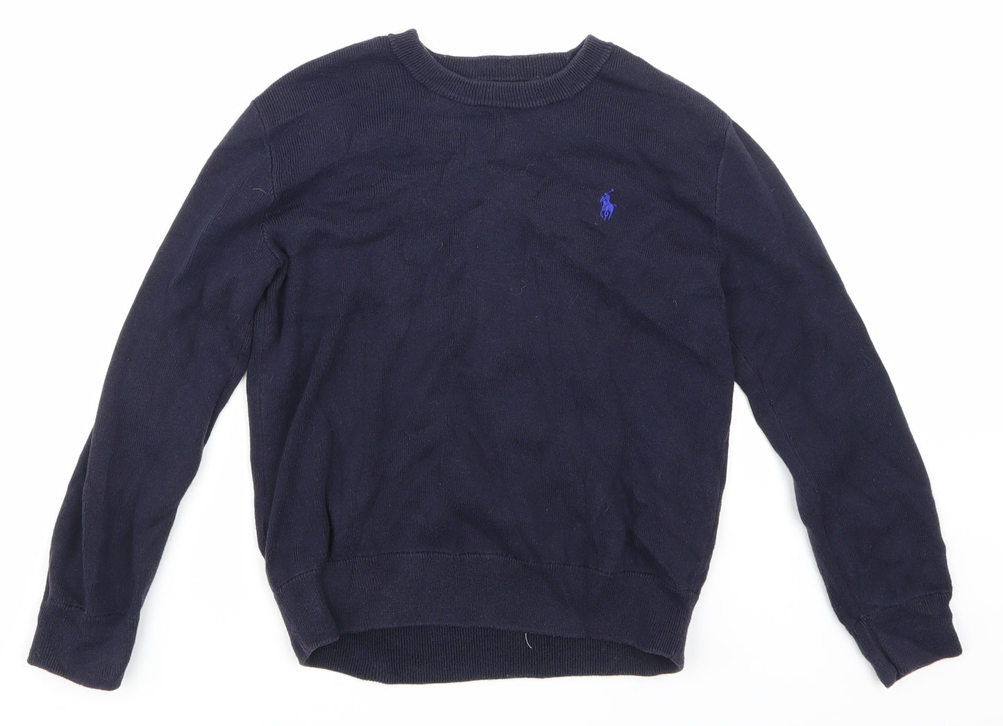 Polo Ralph Lauren Boys Blue   Pullover Sweatshirt Size 8 Years