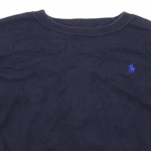 Polo Ralph Lauren Boys Blue   Pullover Sweatshirt Size 8 Years