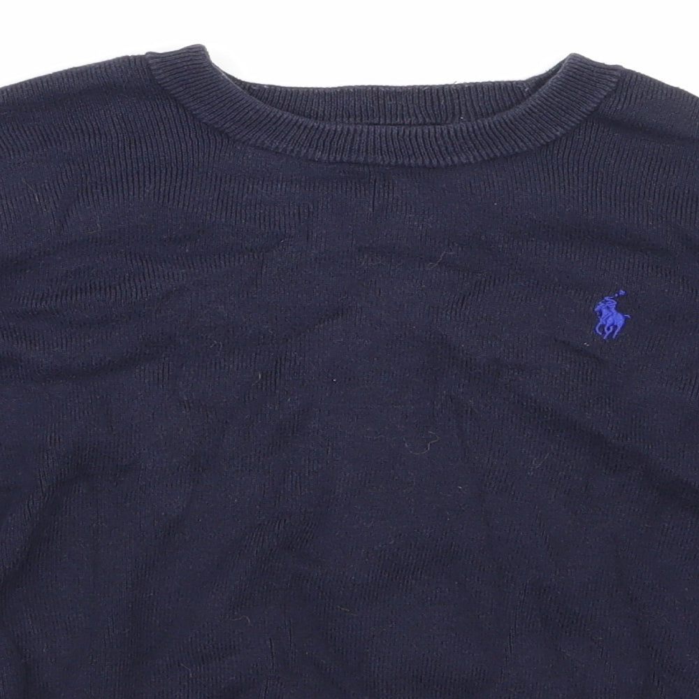 Polo Ralph Lauren Boys Blue   Pullover Sweatshirt Size 8 Years