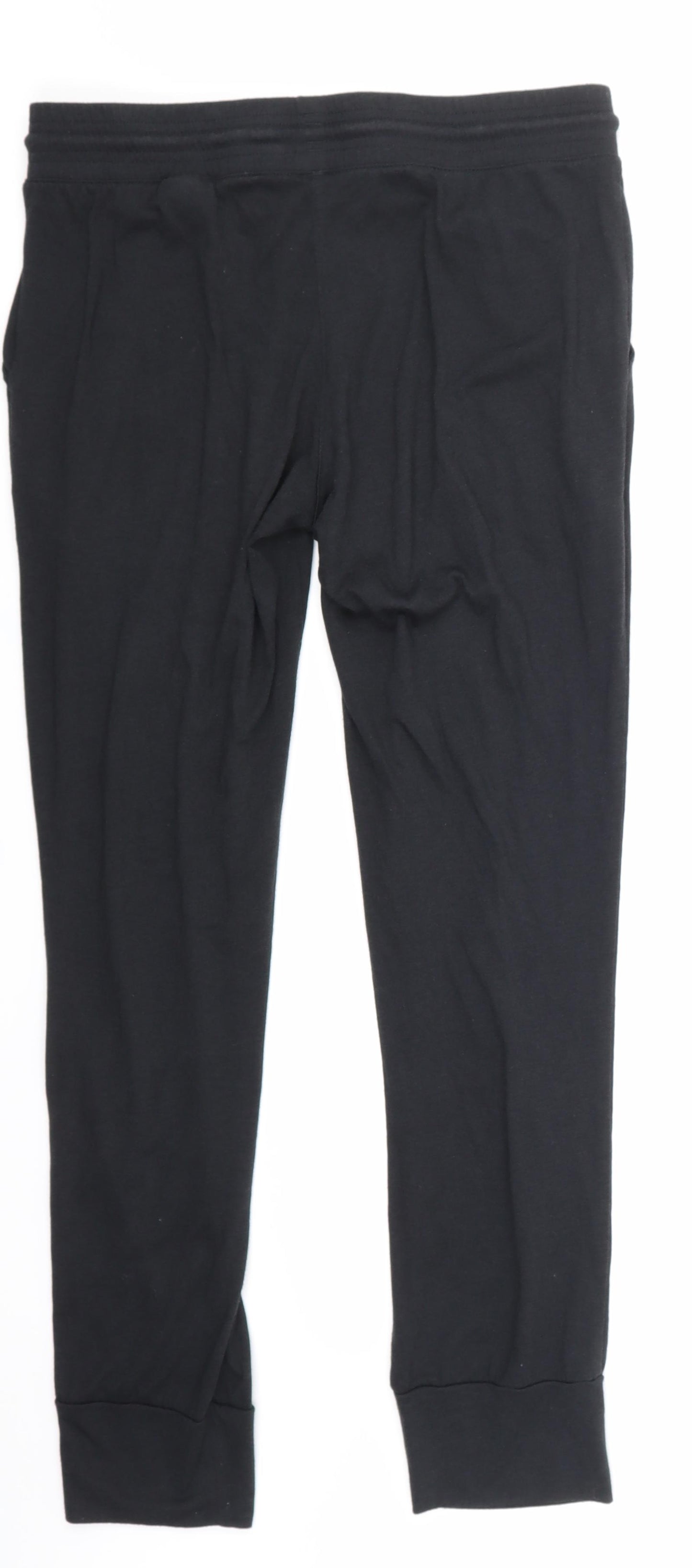 Reebok Womens Black   Jogger Trousers Size M