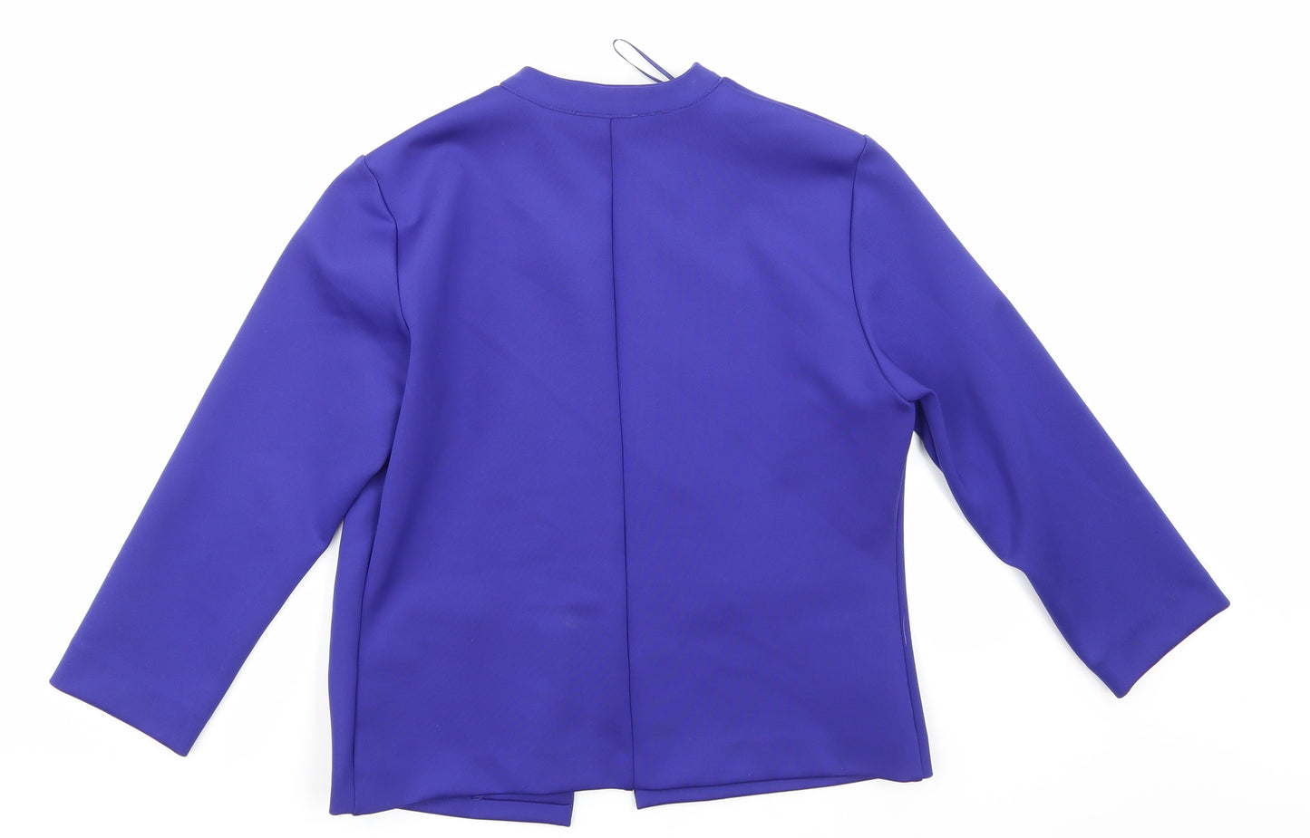 Papaya Womens Purple   Jacket Blazer Size 10