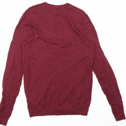 ASOS Mens Red   Pullover Sweatshirt Size S