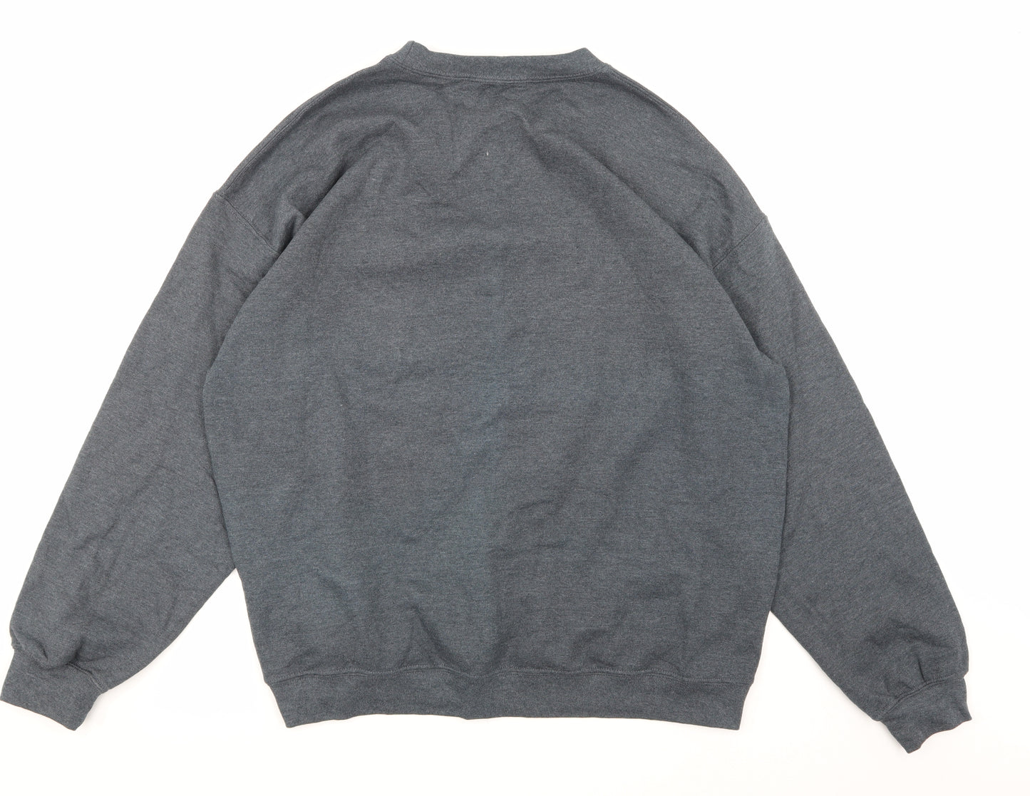 lvl up Mens Grey   Pullover Sweatshirt Size XL
