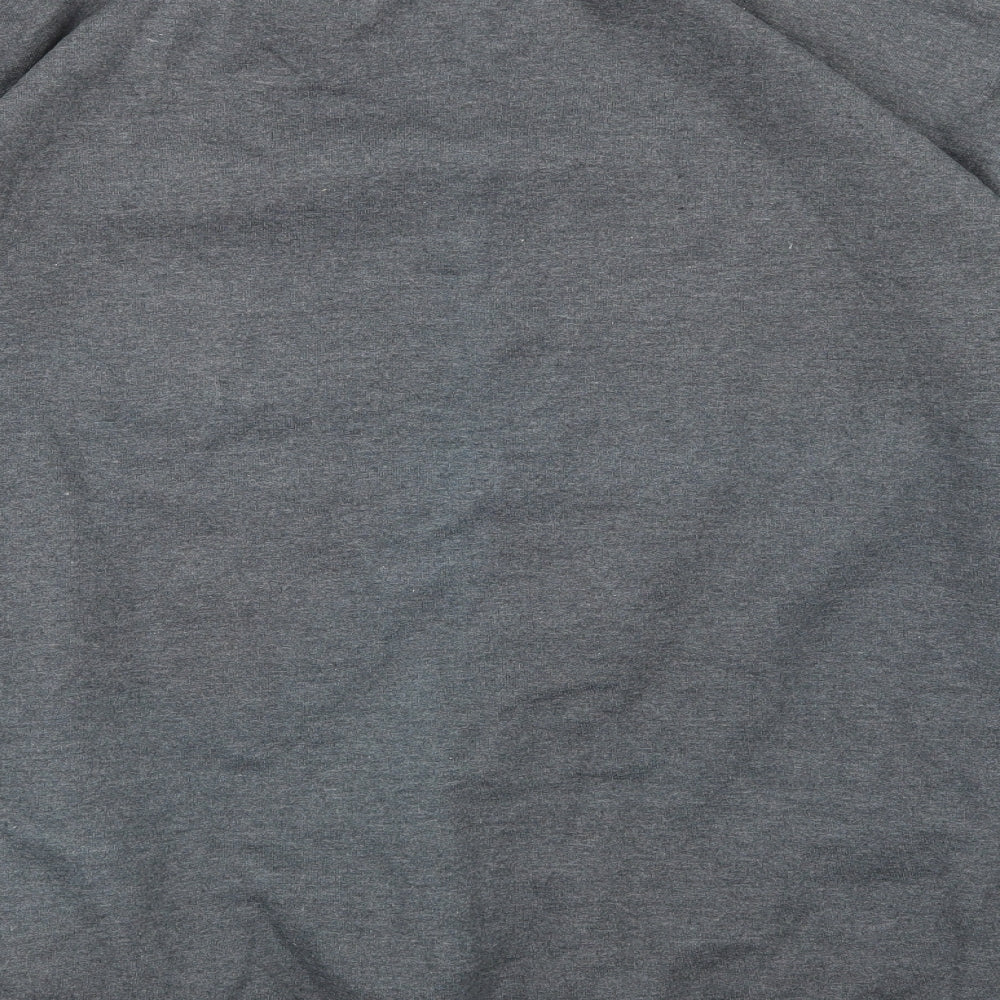 lvl up Mens Grey   Pullover Sweatshirt Size XL