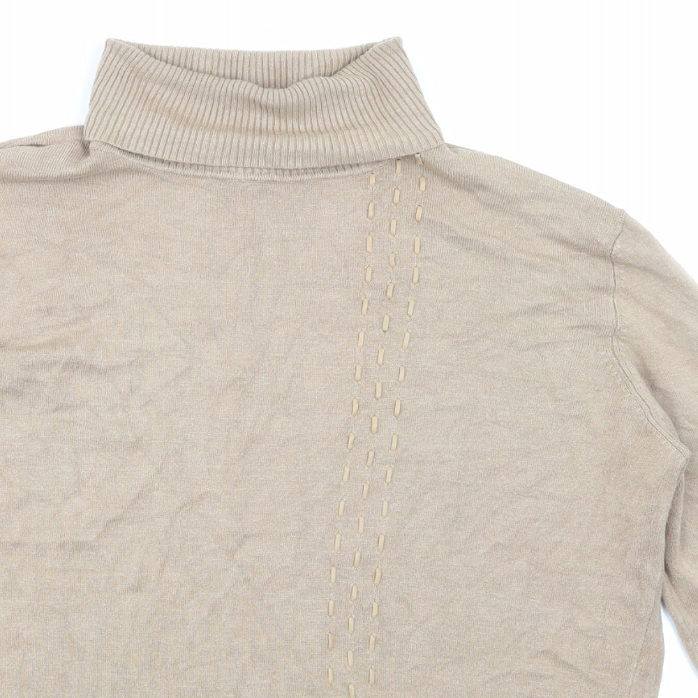 Klass Womens Beige   Pullover Jumper Size L