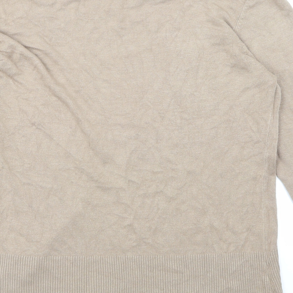 Klass Womens Beige   Pullover Jumper Size L