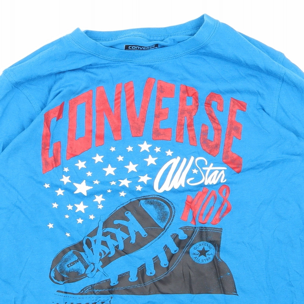 Converse Boys Blue   Basic T-Shirt Size 12-13 Years