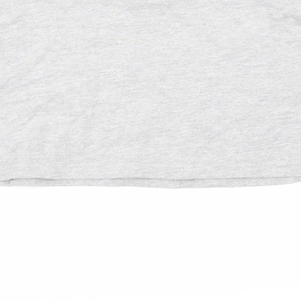 Missguided Womens Grey   Pullover Jumper Size 10  - CROPPED